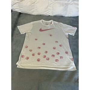 NWT Nike Balls All Over Swoosh T-Shirt Dri-Fit Men's XL